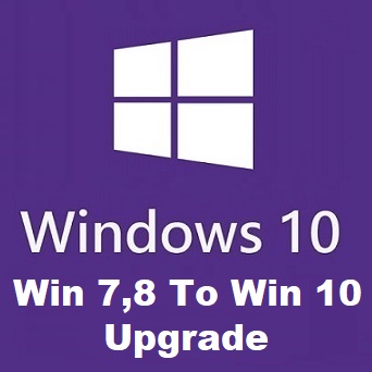 Wind 7,8 to Windows 10 Pro